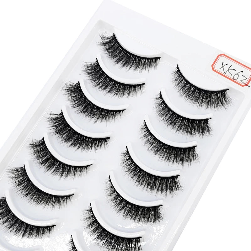 New 41Styles 10pairs natural long 3D mink false eyelashes fake lashes makeup kit Mink Lashes extension lashes short eyelashes