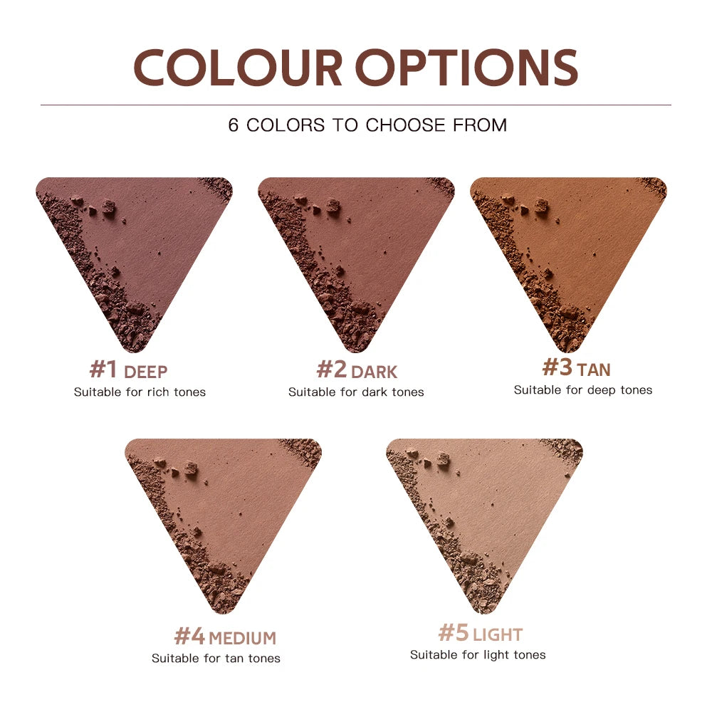 No Limits Matte Bronzer Shading Face Blusher Long Lasting Matte Plumps Appearance reduce Pores And Shine Control Cosmetics