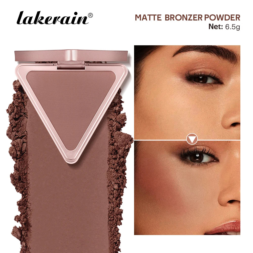 No Limits Matte Bronzer Shading Face Blusher Long Lasting Matte Plumps Appearance reduce Pores And Shine Control Cosmetics
