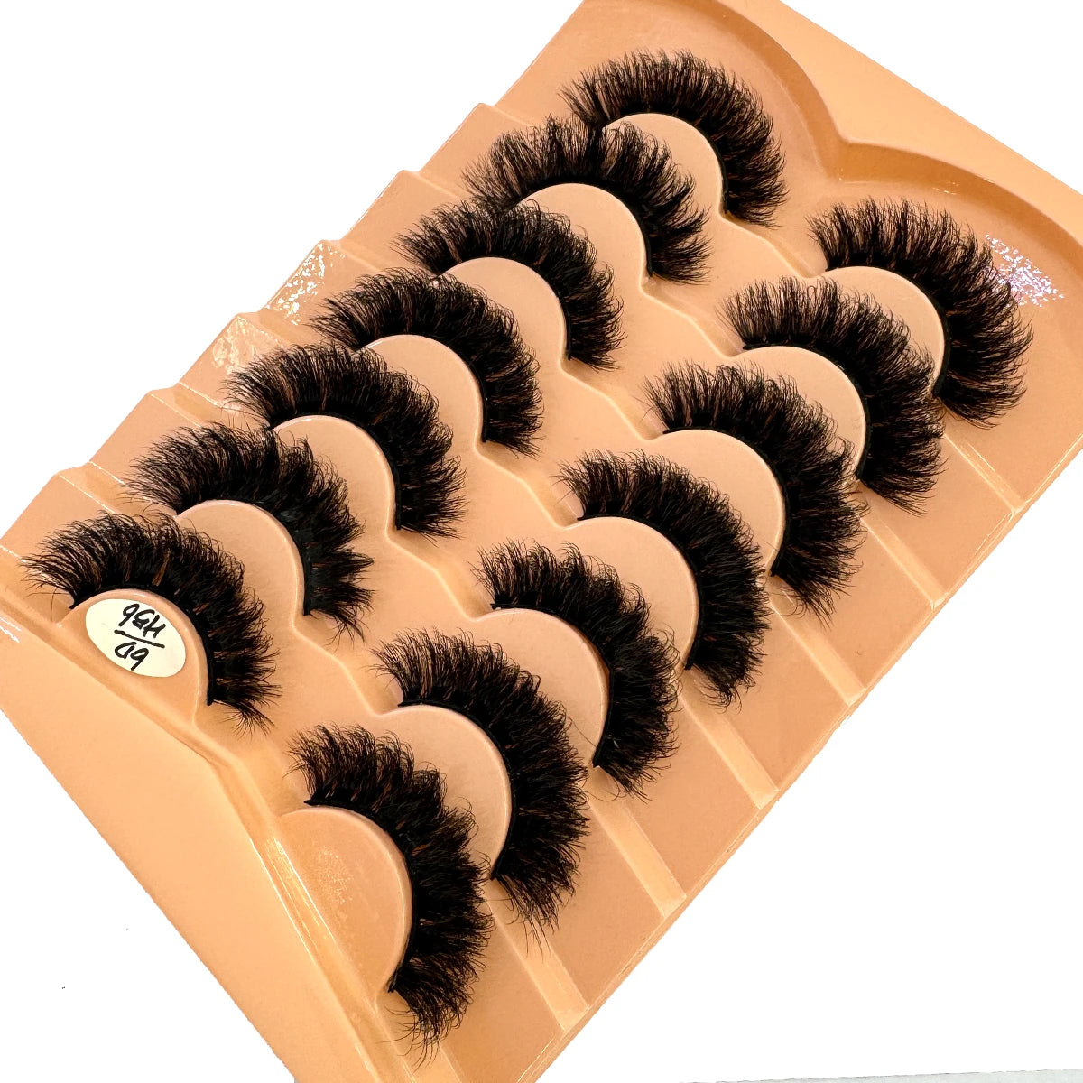 HBZGTLAD 7 pairs Lashes 3D Mink Eyelashes Thick & Fluffy Soft Eyelash Extension Natural False Eyelashes Makeup Mink Eye Lashes