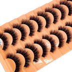 3D Natural Mink Lashes — Volumizing Set