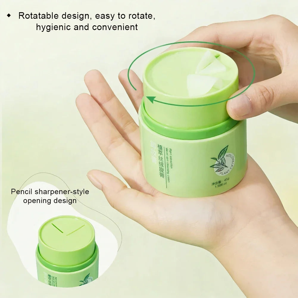Plant Velvet Rotating Makeup Remover Cream 45g Gentle Non Irritating Deep Cleansing Eyes Lips Face Daily Skincare