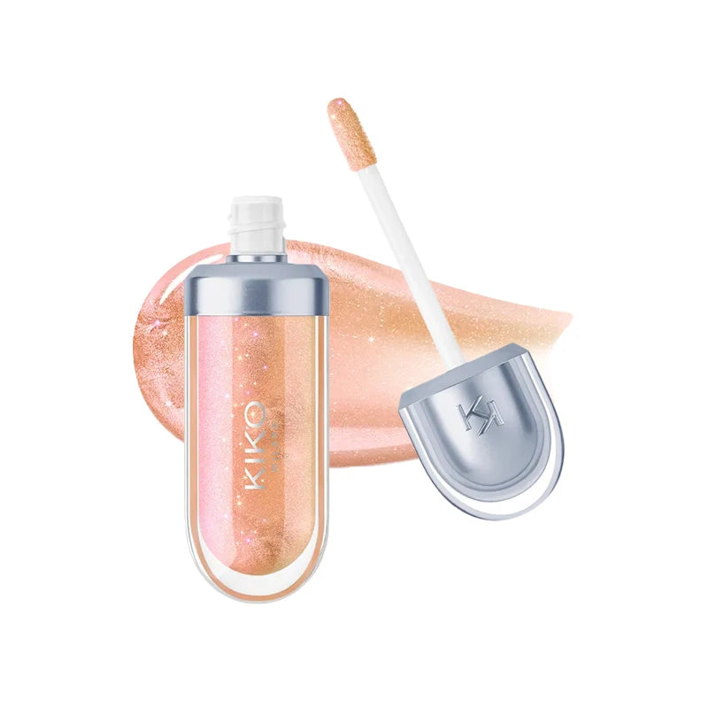 Fashion Kiko 3D Hydra Lip Gloss Colorfast Waterproof Long-lasting Moisturizing Shimmer Makeup Lip Gloss Lady Nature Lip Makeup