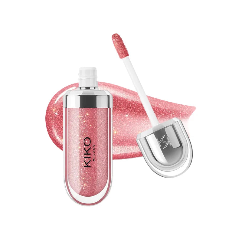 Fashion Kiko 3D Hydra Lip Gloss Colorfast Waterproof Long-lasting Moisturizing Shimmer Makeup Lip Gloss Lady Nature Lip Makeup