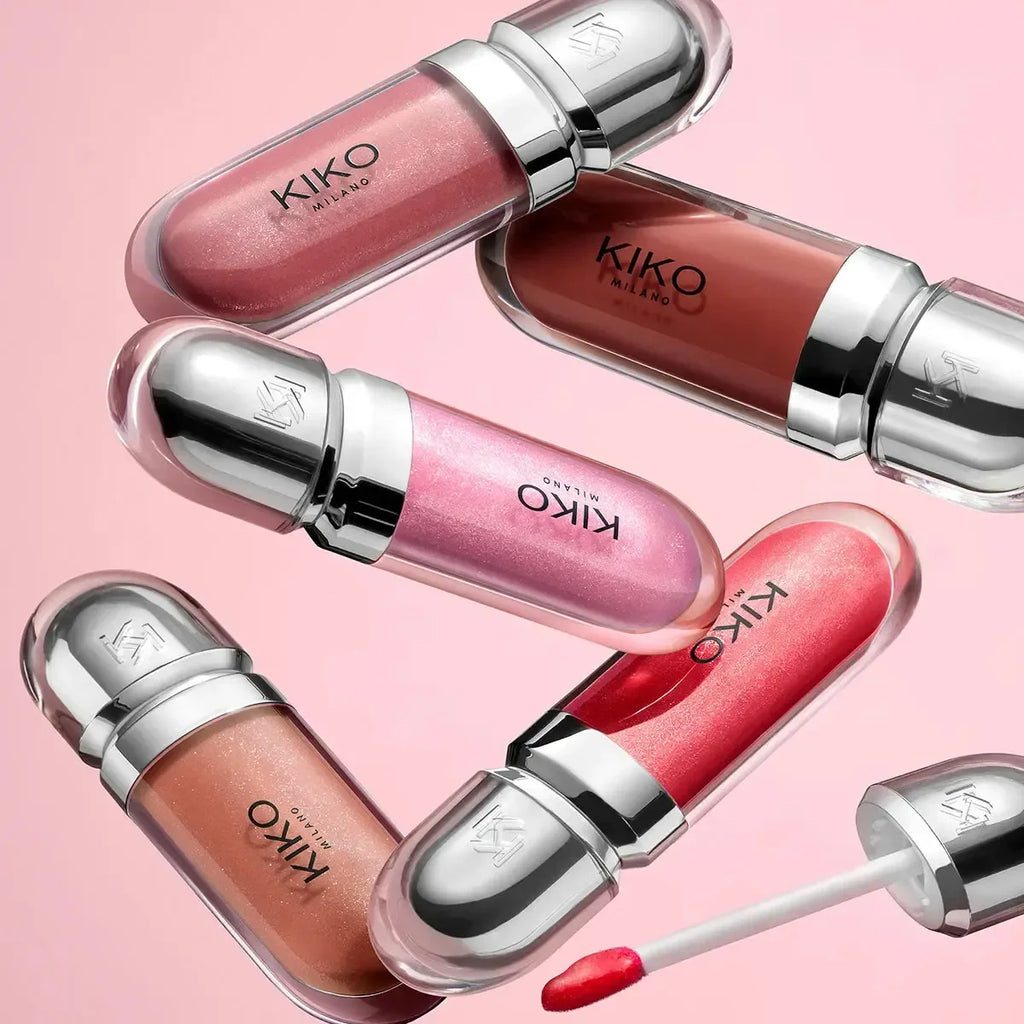 Fashion Kiko 3D Hydra Lip Gloss Colorfast Waterproof Long-lasting Moisturizing Shimmer Makeup Lip Gloss Lady Nature Lip Makeup