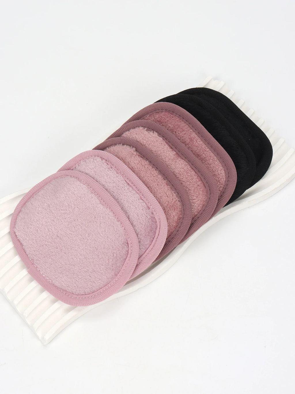 810 Makeup Remover Wipes Gradient 7Pcs, Machine Washable, Reusable Makeup Remover Tools for All Skin Types