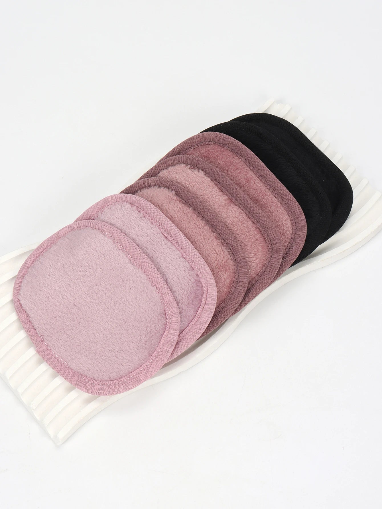 810 Makeup Remover Wipes Gradient 7Pcs, Machine Washable, Reusable Makeup Remover Tools for All Skin Types