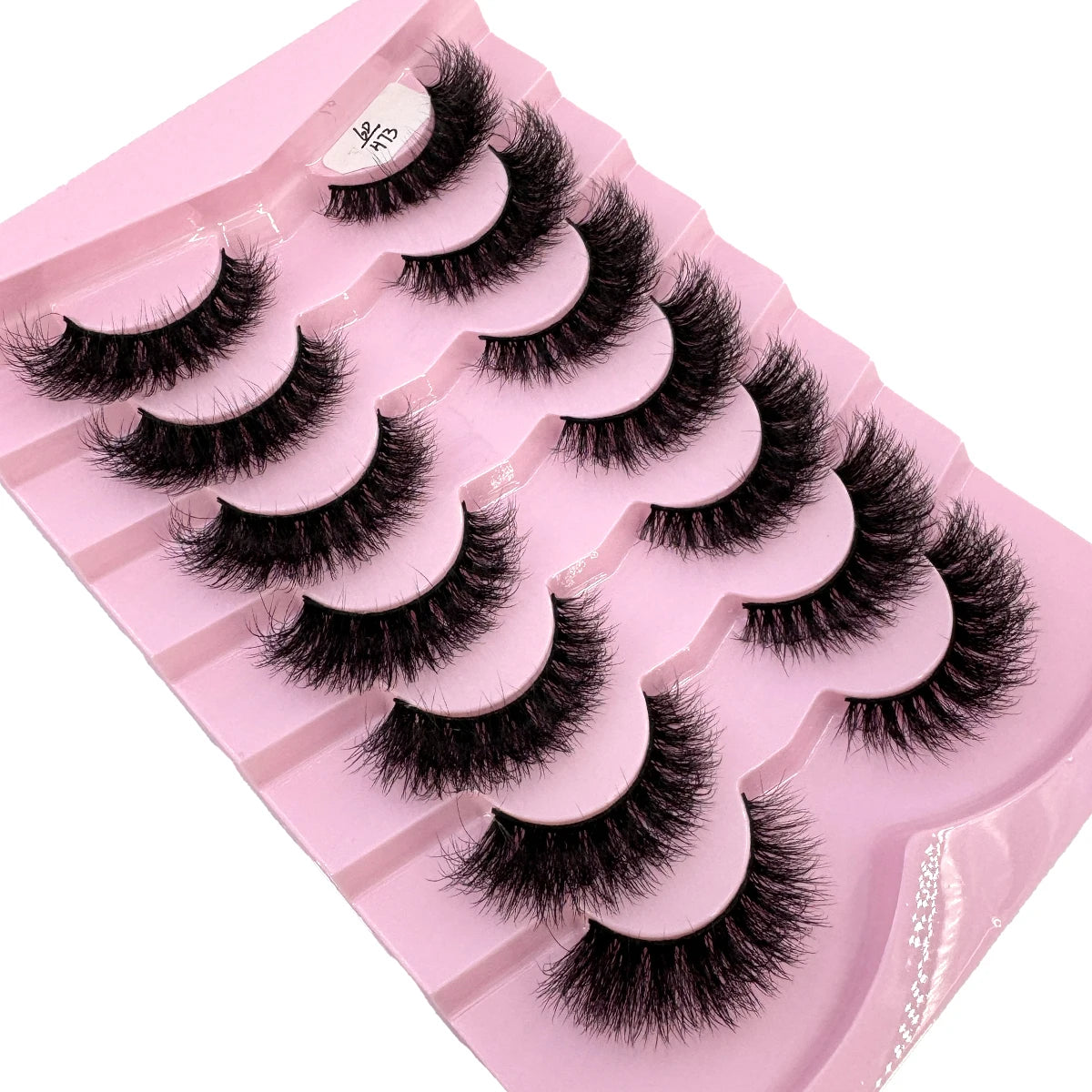 HBZGTLAD 7 pairs Lashes 3D Mink Eyelashes Thick & Fluffy Soft Eyelash Extension Natural False Eyelashes Makeup Mink Eye Lashes