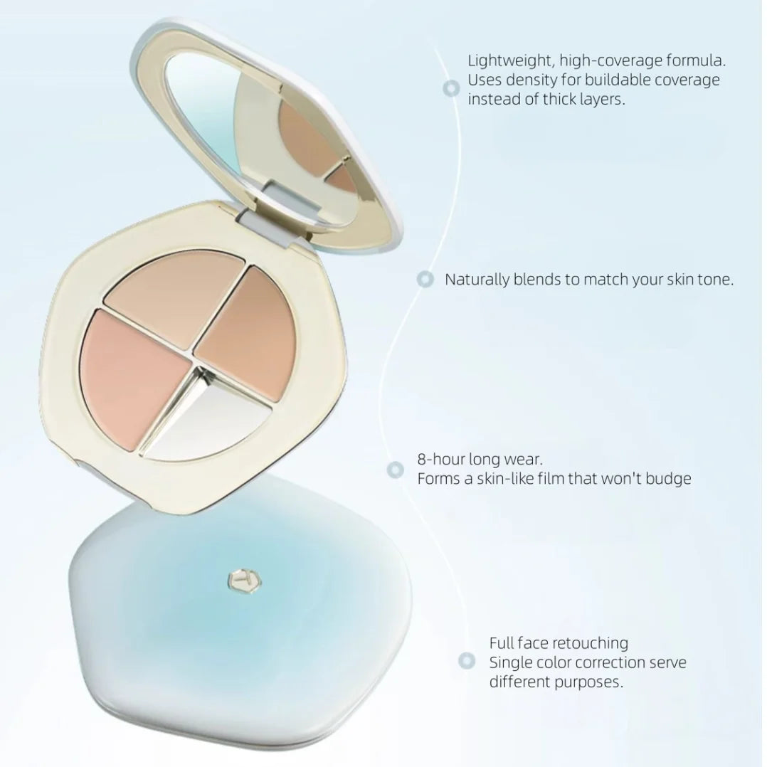 Timage Caitang Jady Concealer Palette 5g Creamy Velvet Flawless Concealer High Coverage Moisturizing Makeup Cosmetics