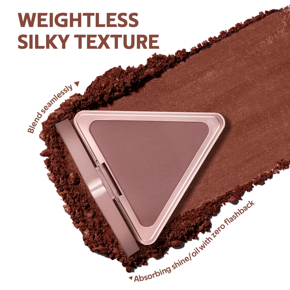 No Limits Matte Bronzer Shading Face Blusher Long Lasting Matte Plumps Appearance reduce Pores And Shine Control Cosmetics