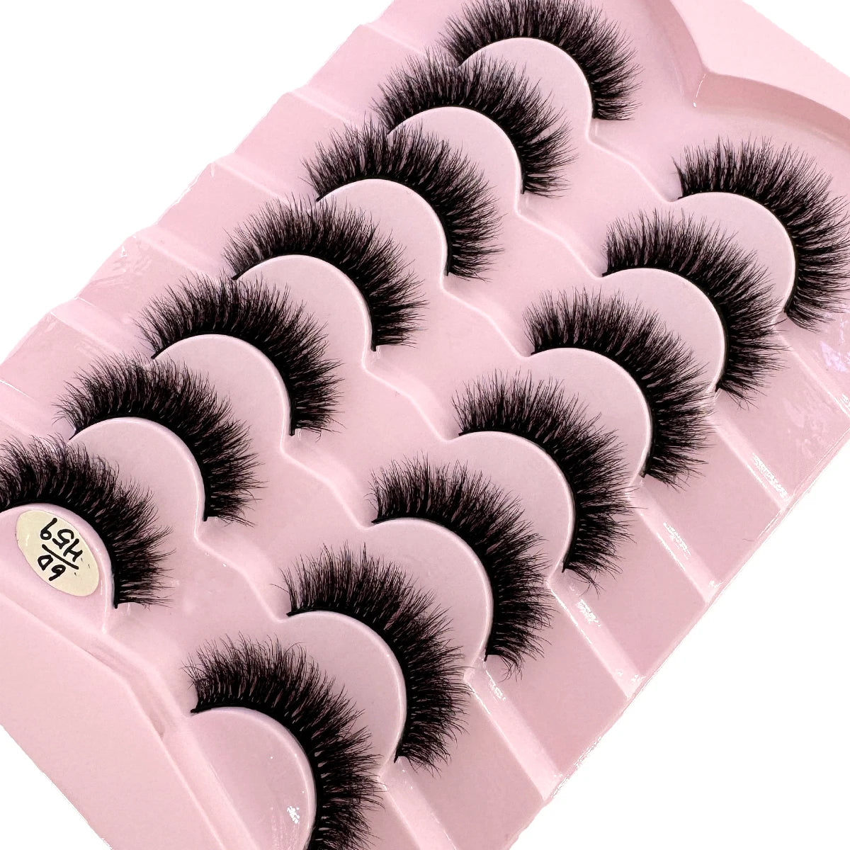 HBZGTLAD 7 pairs Lashes 3D Mink Eyelashes Thick & Fluffy Soft Eyelash Extension Natural False Eyelashes Makeup Mink Eye Lashes