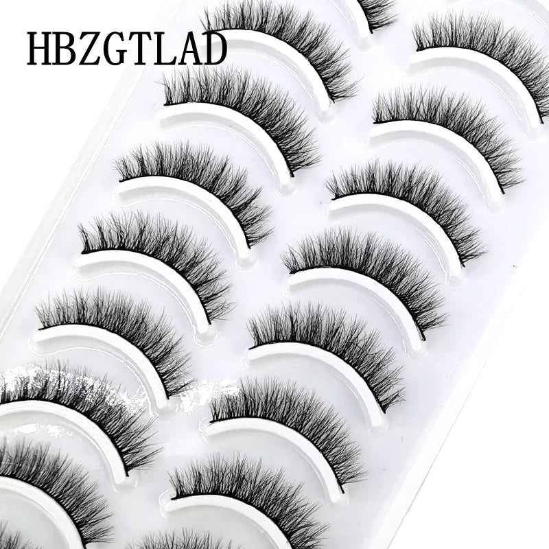 New 41Styles 10pairs natural long 3D mink false eyelashes fake lashes makeup kit Mink Lashes extension lashes short eyelashes