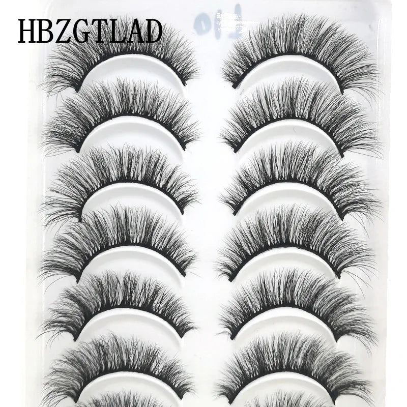 New 41Styles 10pairs natural long 3D mink false eyelashes fake lashes makeup kit Mink Lashes extension lashes short eyelashes