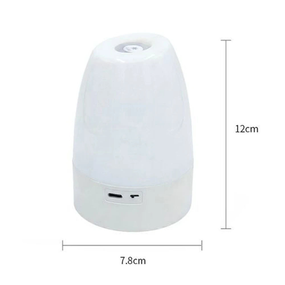 Touch Night Light Bedroom Table Lamp 3 Modes Dimming Rechargeable Night Lamp Ambient Light Soft Light Bedside Lamp For Kids Gift