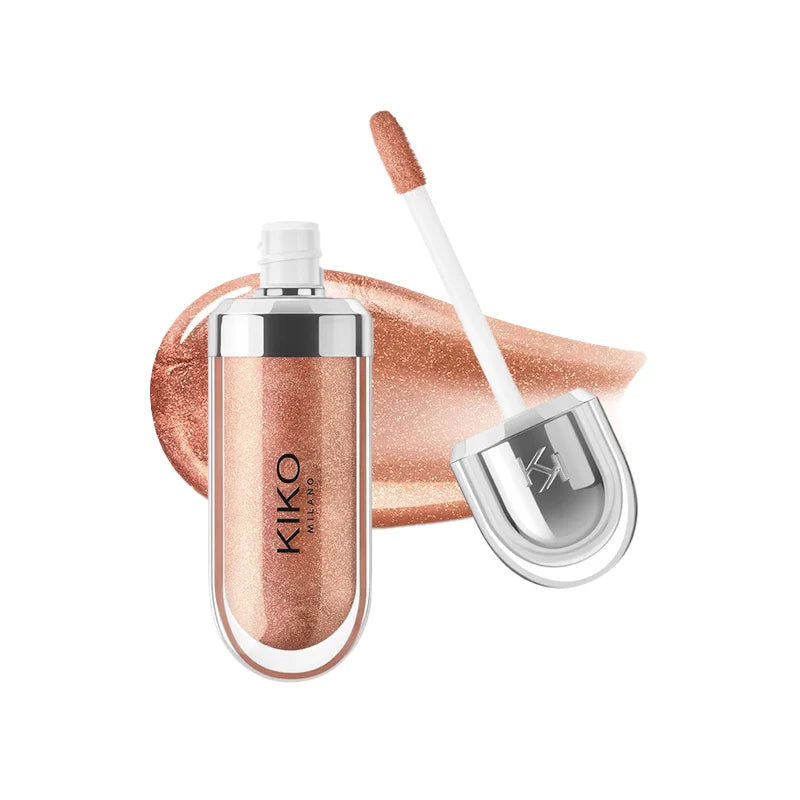 Fashion Kiko 3D Hydra Lip Gloss Colorfast Waterproof Long-lasting Moisturizing Shimmer Makeup Lip Gloss Lady Nature Lip Makeup