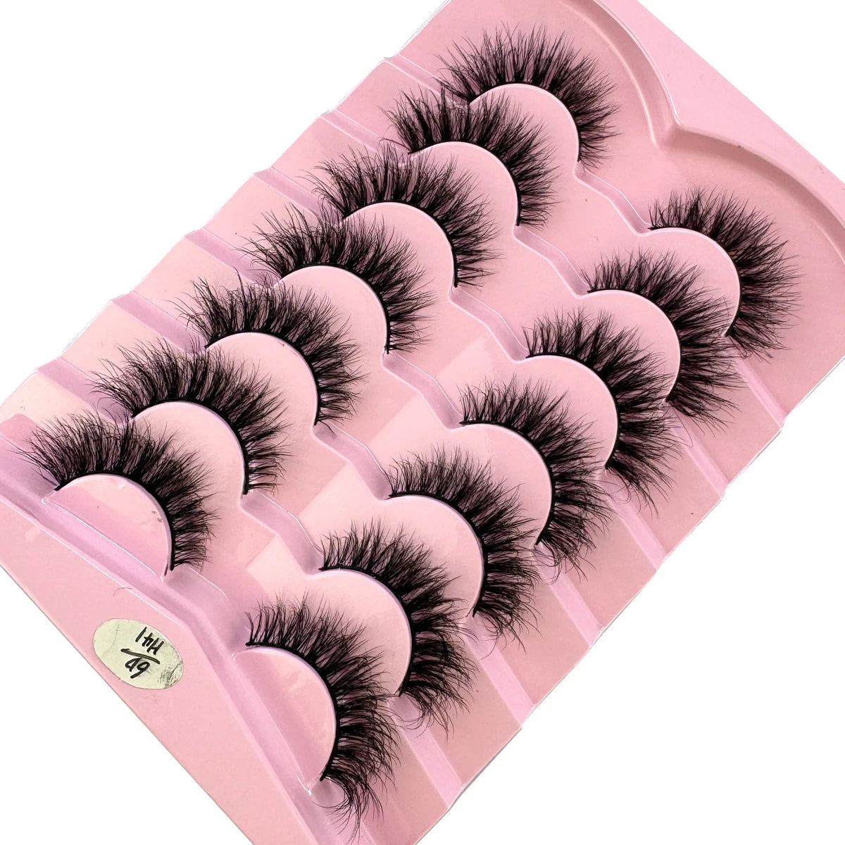 HBZGTLAD 7 pairs Lashes 3D Mink Eyelashes Thick & Fluffy Soft Eyelash Extension Natural False Eyelashes Makeup Mink Eye Lashes